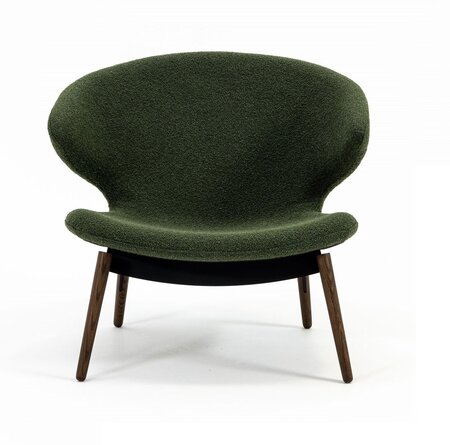 Case Ella - Lounge Sessel - moss-walnut