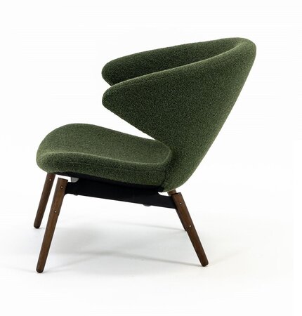Case Ella - Lounge Sessel - moss-walnut