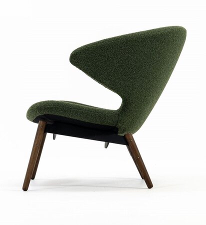 Case Ella - Lounge Sessel - moss-walnut