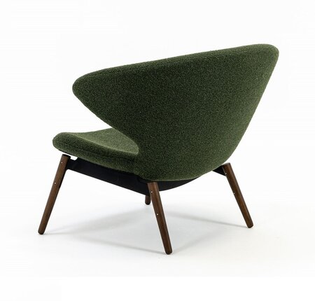 Case Ella - Lounge Sessel - moss-walnut