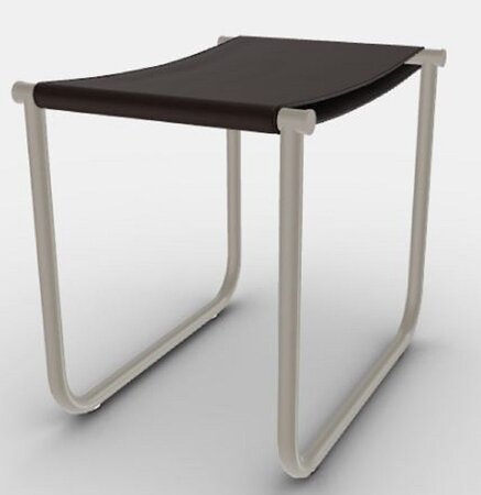 Cassina 9 Tabouret - Hocker - Schlamm Lackiert