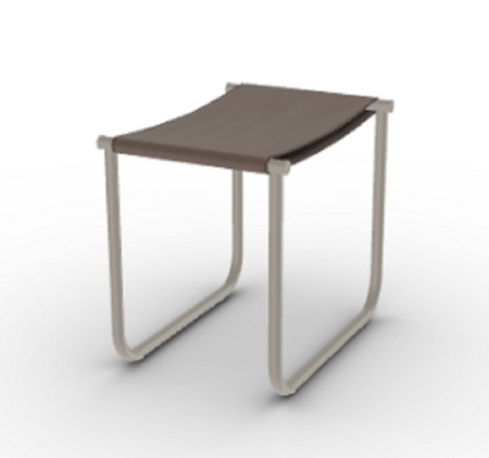 Cassina 9 Tabouret - Hocker - Schlamm_Lackiert_Schlamm