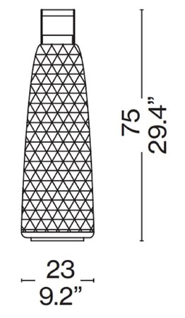 Cassina Singapore Sling - Outdoor Leuchte