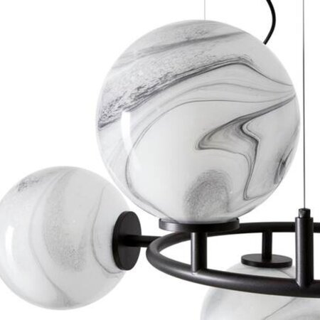 Cassina Constellation - Pendelleuchte - Weiss marmoriert