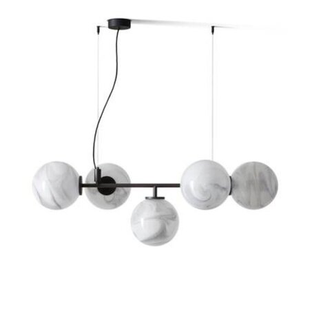 Cassina Starburst - Pendelleuchte - Weiss marmoriert