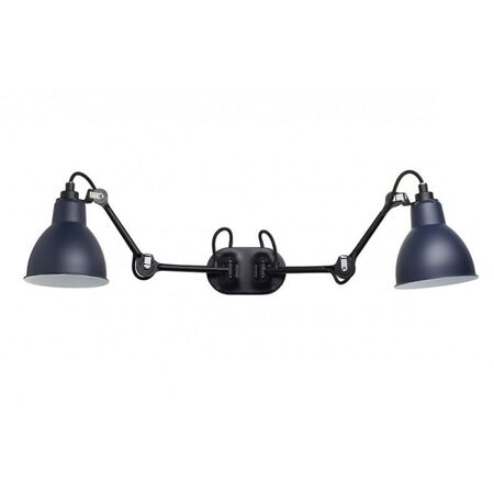 DCWeditions DCW Lampe Gras N°204 Double Wandleuchte Blue