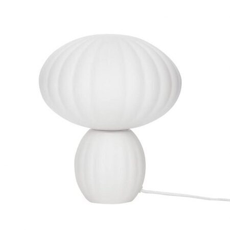 Huebsch Tischlampe Glass opal