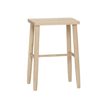 Huebsch Barhocker Holz FSC natur h52cm 