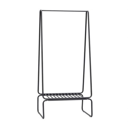 Huebsch Garderobenständer Metall schwarz H157cm