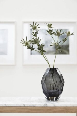 Huebsch Vase glas klar