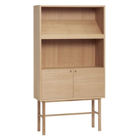 Huebsch Kommode M Fach Eiche Natur 80x30xh150cm