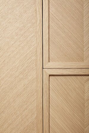 Huebsch Schrank Eiche Fsc Natur 100X52X180Cm