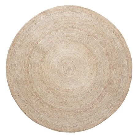 Hübsch Sage Teppich Round Naturfarben