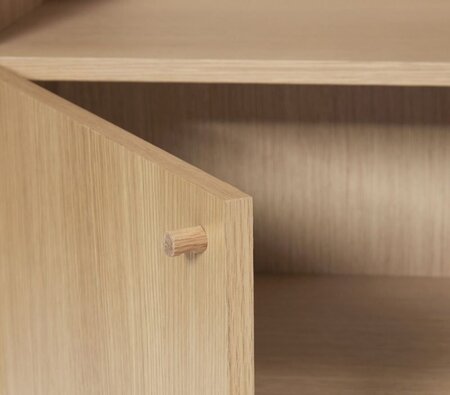 Huebsch Prime Shelf Unit Natural