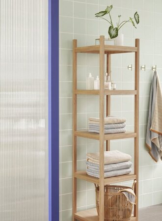 Huebsch Mason Shelf Unit Single Natural