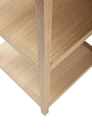 Huebsch Mason Shelf Unit Single Natural