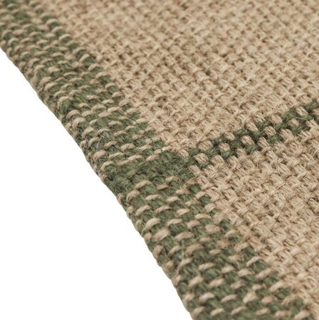 Huebsch Capri Rug Natural/Green