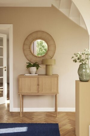 Huebsch Charm Mirror Natural