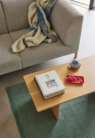 Hübsch Moment - 3-Sitzer Sofa