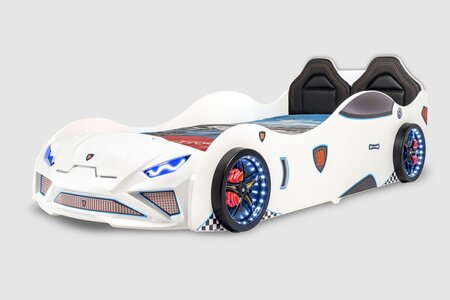 Autobetten LAMBO-RS 2 SEAT - Weiß