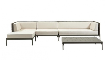 Ethimo Infinity Lounge Eckmodul 90 cm
