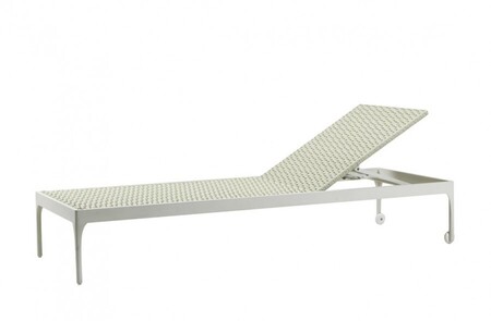 Ethimo Infinity Sonnenliege verstellbar, rollbar