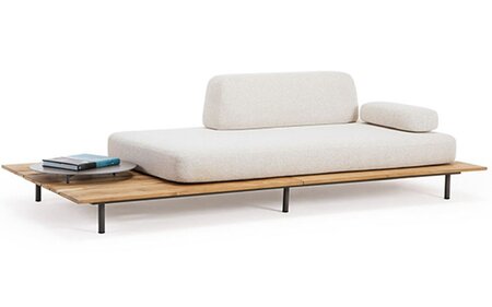 Ethimo Calipso Sitzelementkombi 240x120 mit Kissen: Soft Ivory Melange