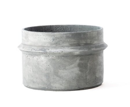 Ethimo Bulbi Dahlia Betonvase: Grigio Carbone