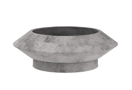 Ethimo Bulbi Crocus Betonvase: Grigio Carbone