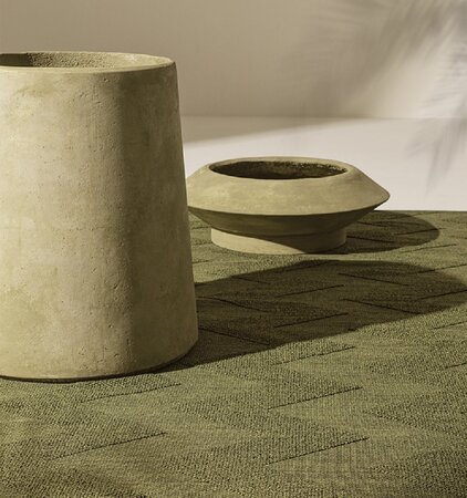 Ethimo Pangea / Tetide - Outdoor Teppich - Seaweed Green 
