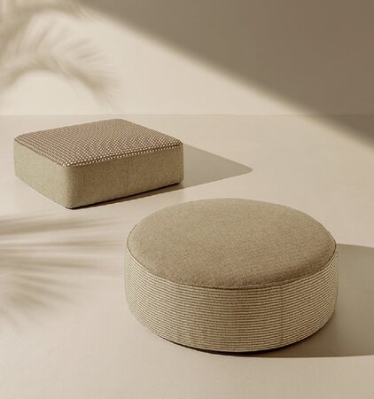 Ethimo Isola - Outdoor Pouf