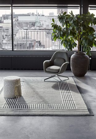 Massimo Hemp Collection Grey-Teppich