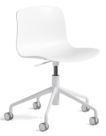 Hay About A Chair Aac 50 Stuhl - White powder coated steel aluminium - White 2.0