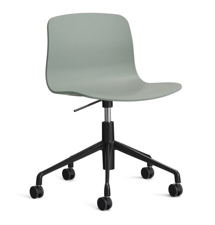 Hay About A Chair AAC 50 Black Powder Coated Aluminium-Fall Green 2.0