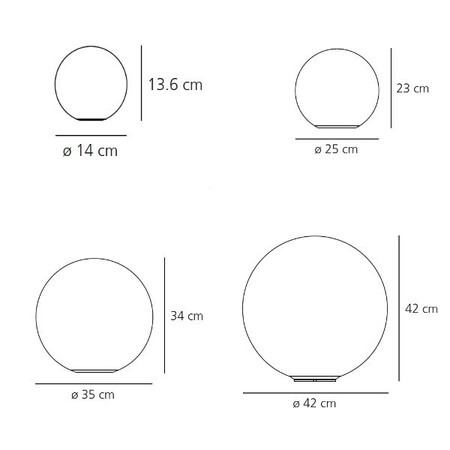 Artemide, Artemide Dioscuri Tavolo Tischleuchte