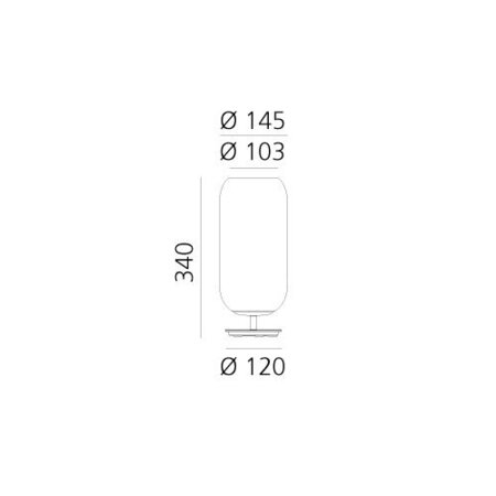 Artemide Gople Mini Table