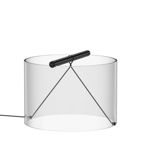 Flos Tischlampe To Tie T3-von Flos   Schwarz eloxiert