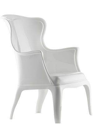 Pedrali Pasha 660 Sessel-BI-Polycarbonat weiß