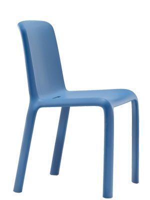 Pedrali Snow 300 Stuhl-BL-Polypropylen hellblau