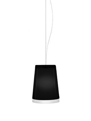 Pedrali L001S/AA Pendelleuchte-NE-Polycarbonat Schwarz