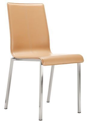 Pedrali Kuadra 1291 Stuhl, Kunstlederbezug