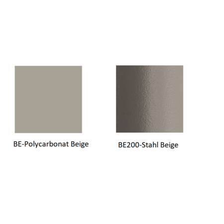 Pedrali L001ST/BA Stehleuchte-BE-Polycarbonat Beige / BE200-Stahl Beige