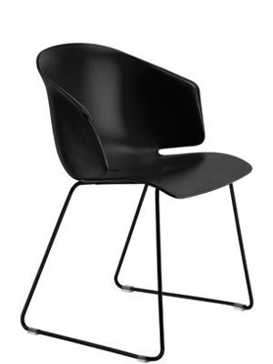 Pedrali Grace 411 Stuhl, Gestell schwarz
