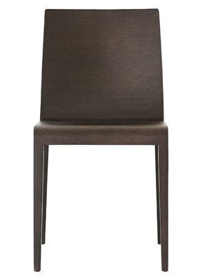 Pedrali Young 420 Stuhl-W-Eichenholz gebeizte Wenge