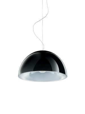 Pedrali L002S/BA Pendelleuchte-NE-Polycarbonat Schwarz