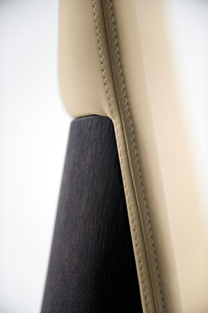 Pedrali Allure 735 Stuhl-W-Eichenholz-gebeizte Wenge