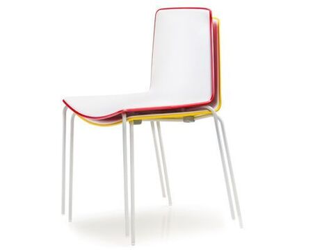 Pedrali Tweet 890 Stuhl, zweifarbig