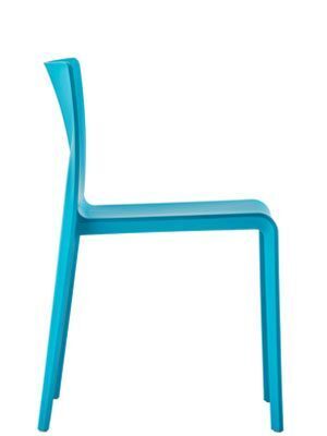 Pedrali Volt 670 Stuhl-BL-Polypropylen blau