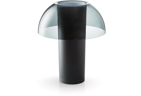 Pedrali Colette Tischleuchte-30 cm-FU-Polycarbonat Grau
