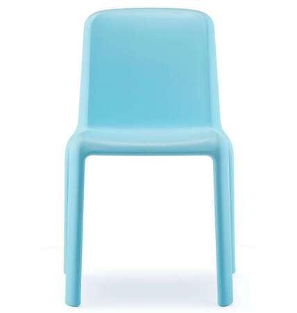 Pedrali Snow 303 Kinderstuhl-AZ-Polypropylen Hellblau